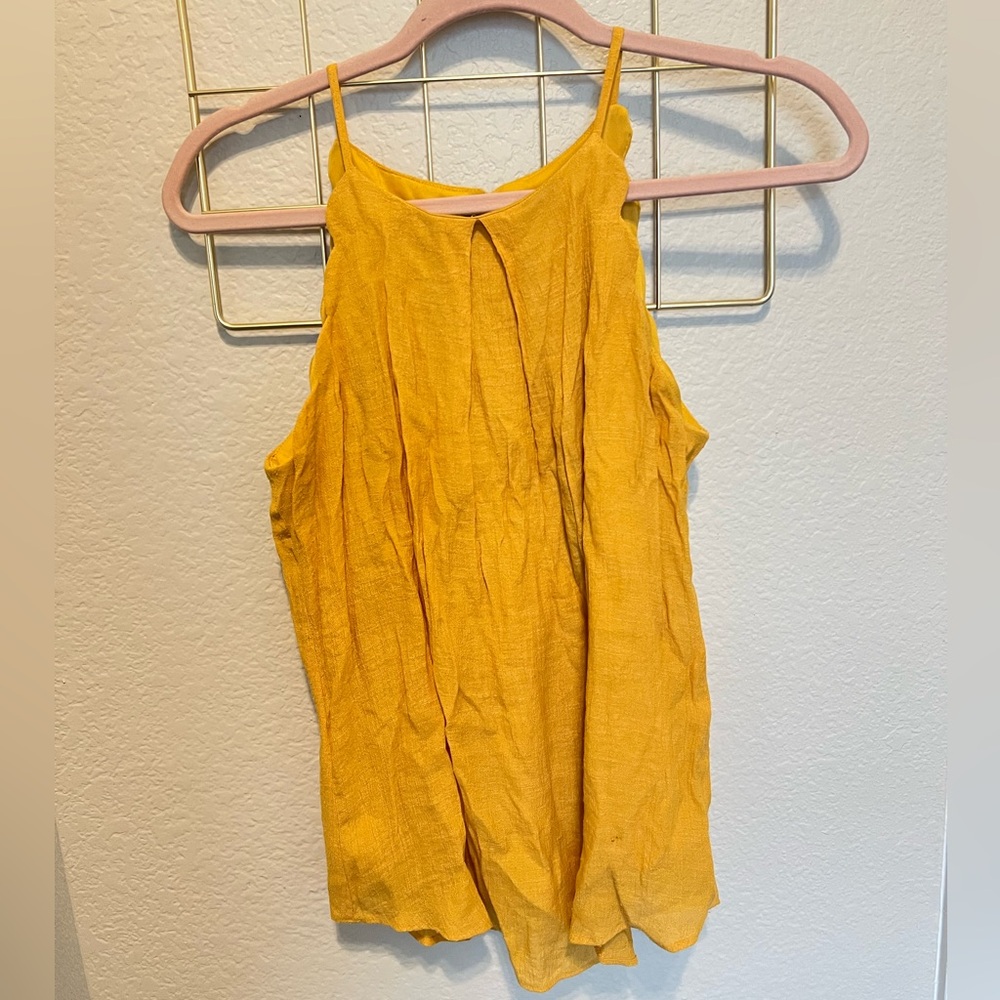 I.N. San Francisco Yellow Blouse